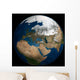 Global over Europe and Wall Decal
