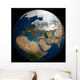 Global over Europe and Wall Decal