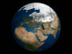 Global over Europe and Wall Decal