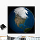 Global over North America Wall Decal