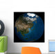 Global over Asia with Wall Decal