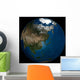 Global over Asia with Wall Decal