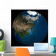 Global over Asia with Wall Decal