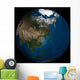 Global over Asia with Wall Decal
