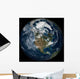 Full Earth Showing North Wall Decal Design 11