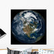 Full Earth Showing North Wall Decal Design 11