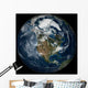 Full Earth Showing North Wall Decal Design 11