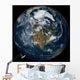 Full Earth Showing North Wall Decal Design 11