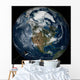 Full Earth Showing North Wall Decal Design 11