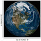 Earth with Full Arctic Wall Decal