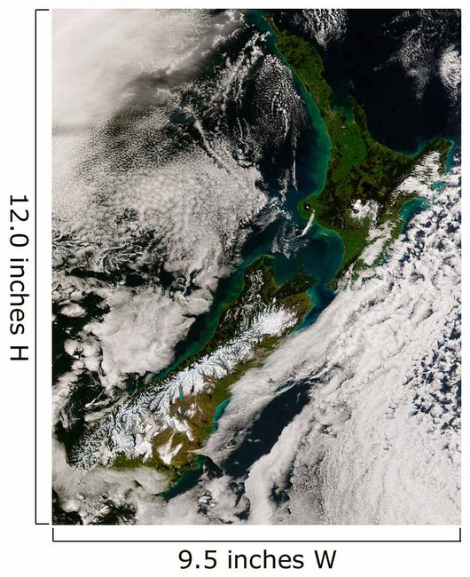 Satellite New Zealand Wall Decal Design 3