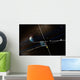 Five Themis Spacecraft Orbit Wall Decal