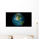 Full Earth Showing North Wall Decal Design 9