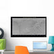Global Map Saturn's Moon Wall Decal