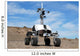 K-10 Rover Black Wall Decal