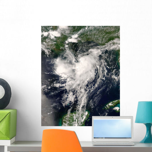 Tropical Storm Edouard Wall Decal Design 2
