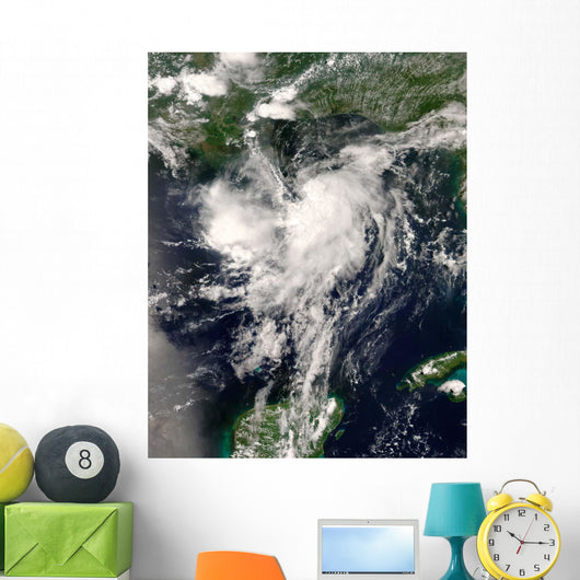 Tropical Storm Edouard Wall Decal Design 2