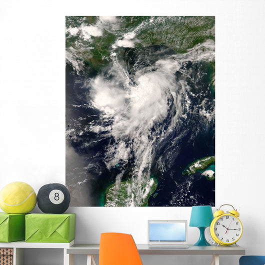Tropical Storm Edouard Wall Decal Design 2