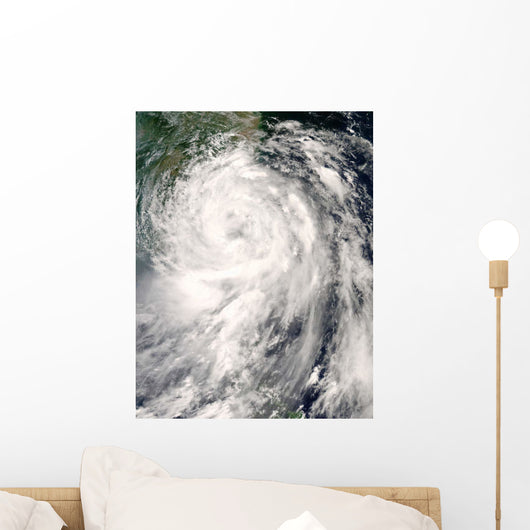 Typhoon Fung-Wong Wall Decal