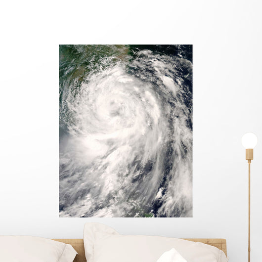 Typhoon Fung-Wong Wall Decal