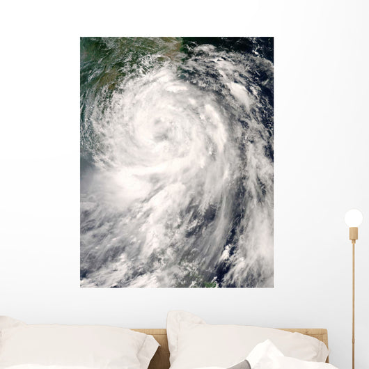 Typhoon Fung-Wong Wall Decal