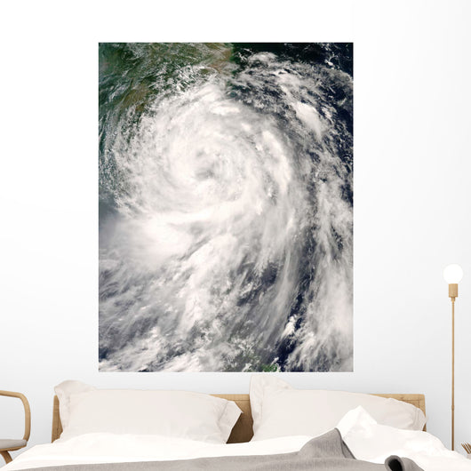 Typhoon Fung-Wong Wall Decal