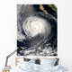 Hurricane Fausto Wall Decal