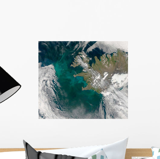 Phytoplankton Bloom North Atlantic Wall Decal