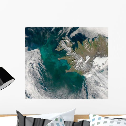 Phytoplankton Bloom North Atlantic Wall Decal