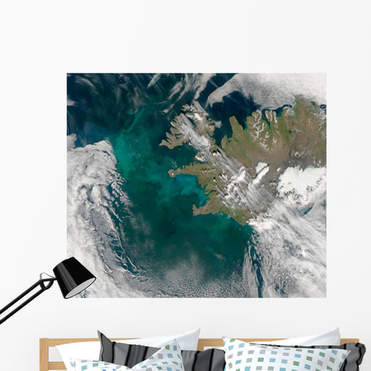 Phytoplankton Bloom North Atlantic Wall Decal