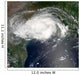 Tropical Storm Edouard Wall Decal Design 1