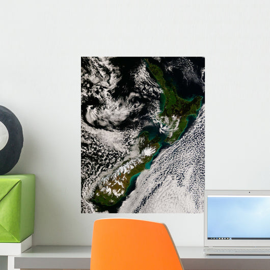 Satellite New Zealand Wall Decal Design 2