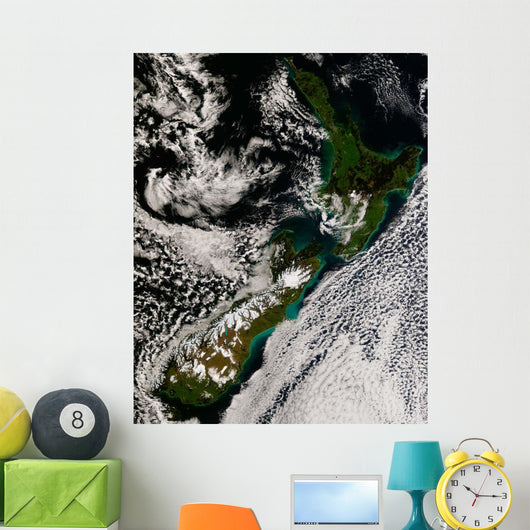 Satellite New Zealand Wall Decal Design 2