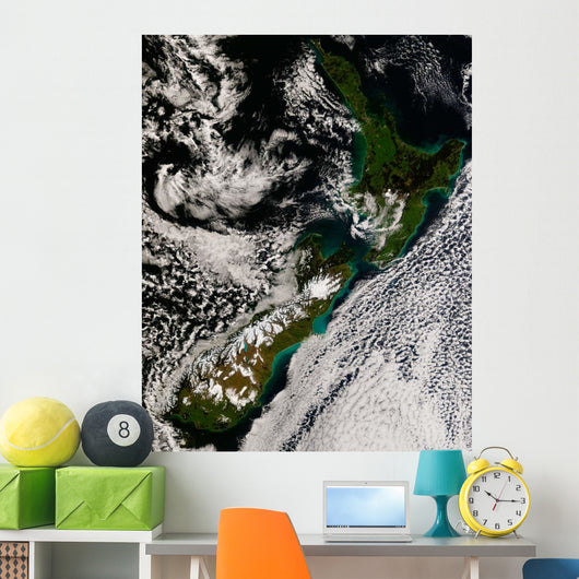 Satellite New Zealand Wall Decal Design 2