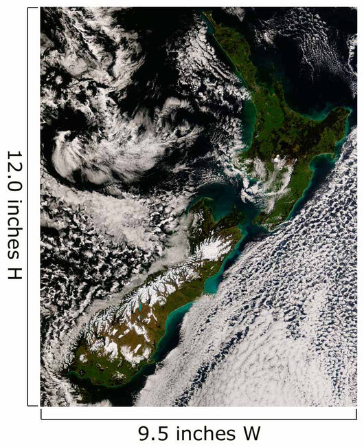Satellite New Zealand Wall Decal Design 2