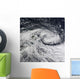 Satellite Storm over New Wall Decal