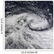 Satellite Storm over New Wall Decal