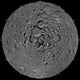 Lunar Mosaic North Polar Wall Decal