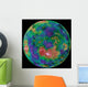 Venus Centered North Pole Wall Decal