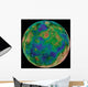 Venus Centered South Pole Wall Decal