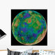 Venus Centered South Pole Wall Decal