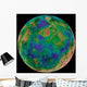Venus Centered South Pole Wall Decal
