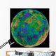 Venus Centered South Pole Wall Decal