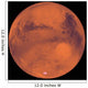 Mars Wall Decal Design 7