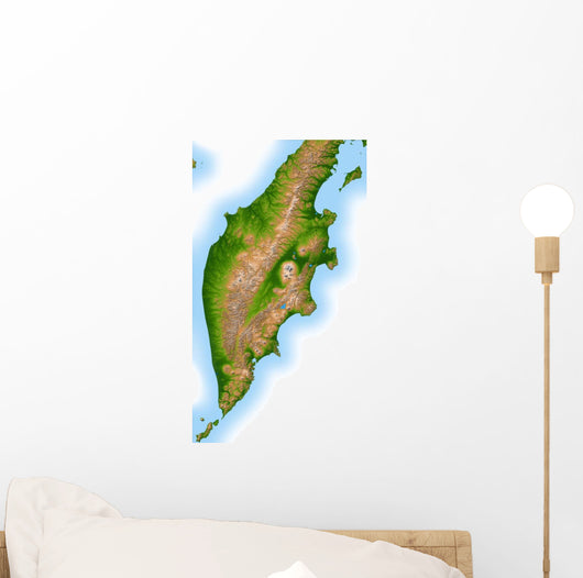 Russia's Kamchatka Peninsula Wall Decal