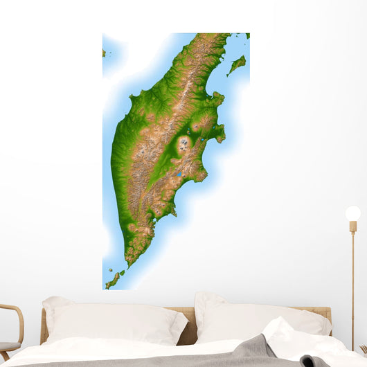 Russia's Kamchatka Peninsula Wall Decal