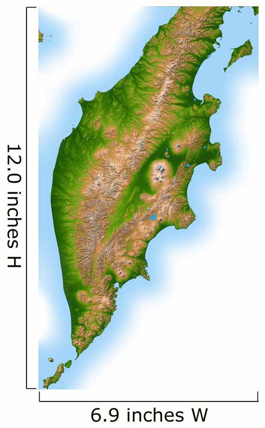 Russia's Kamchatka Peninsula Wall Decal