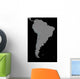 Stereoscopic South America Wall Decal
