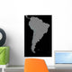 Stereoscopic South America Wall Decal
