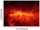 Milky Way Center Aglow Wall Decal